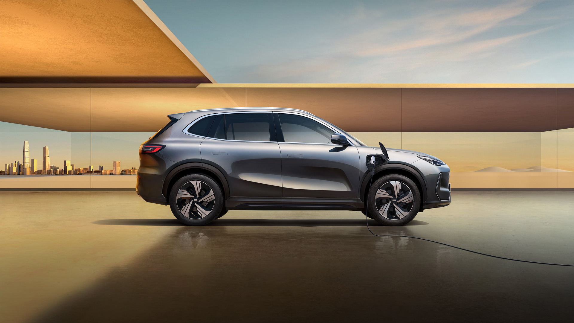 Электромобиль Geely Galaxy E5